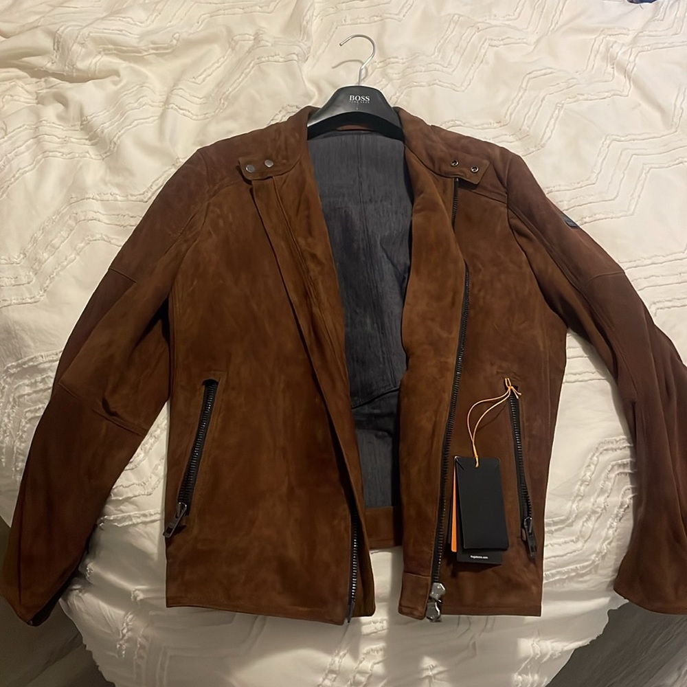 Hugo Boss Leather Jacket